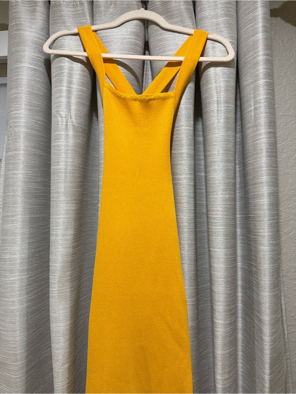 💫 Brand New Zara: Orange Sleeveless Knit Maxi Dress
